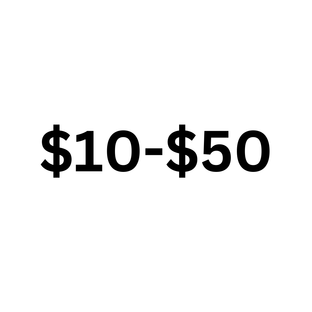 $10-$50