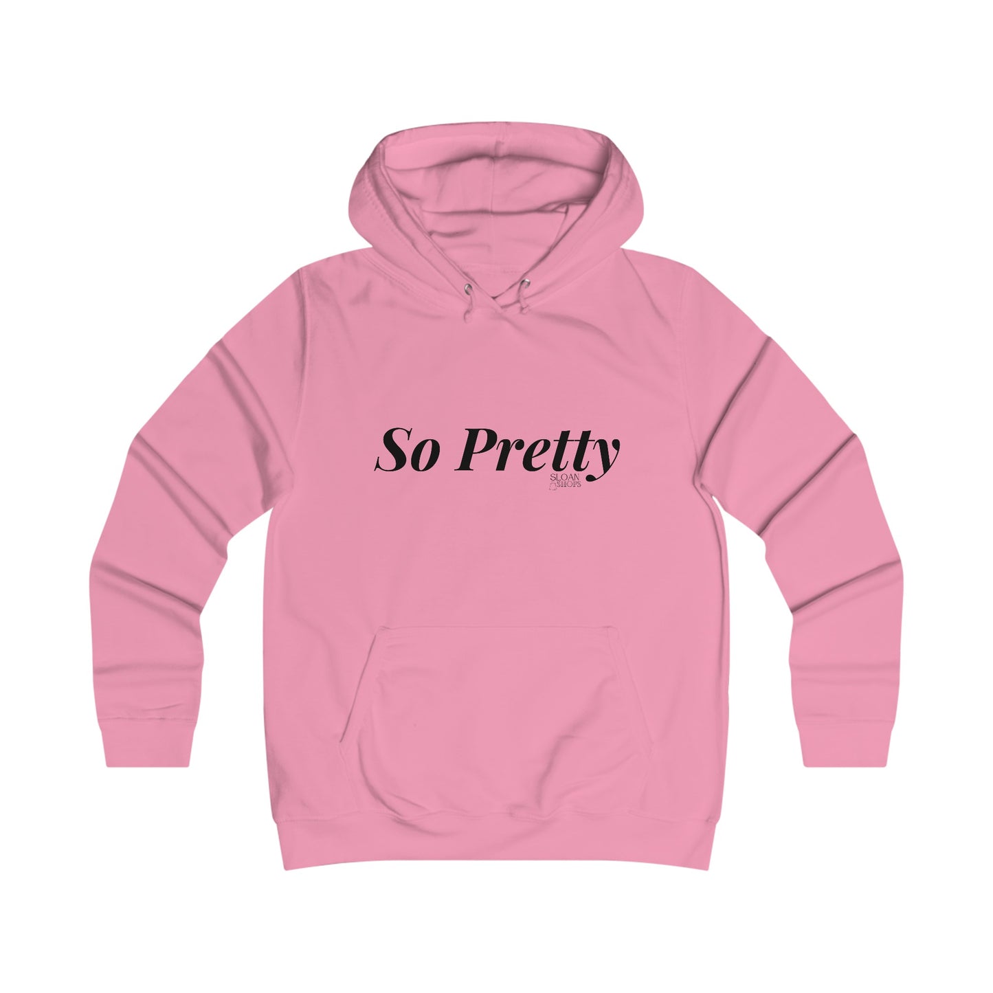 So Pretty Girlie College Hoodie