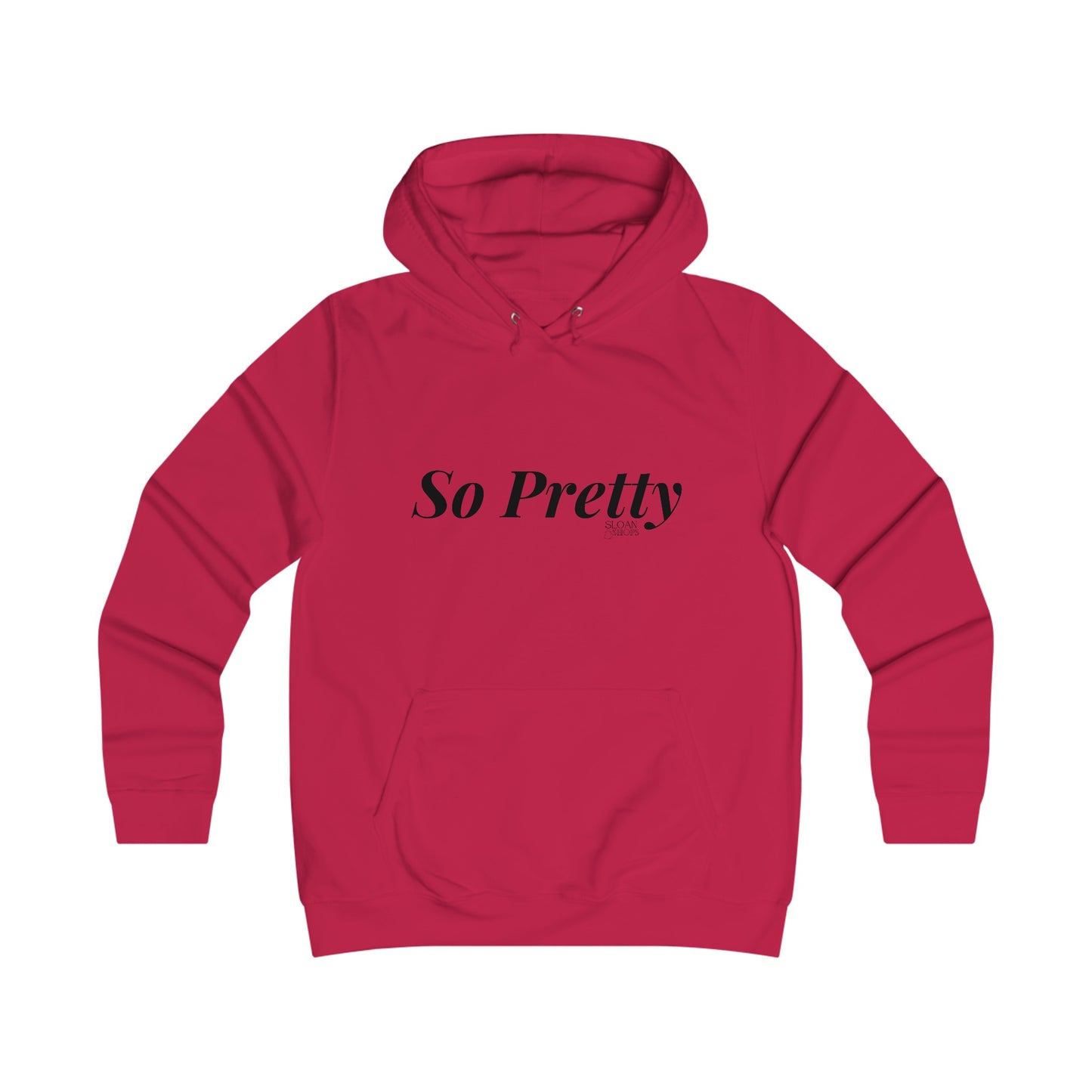 So Pretty Girlie College Hoodie