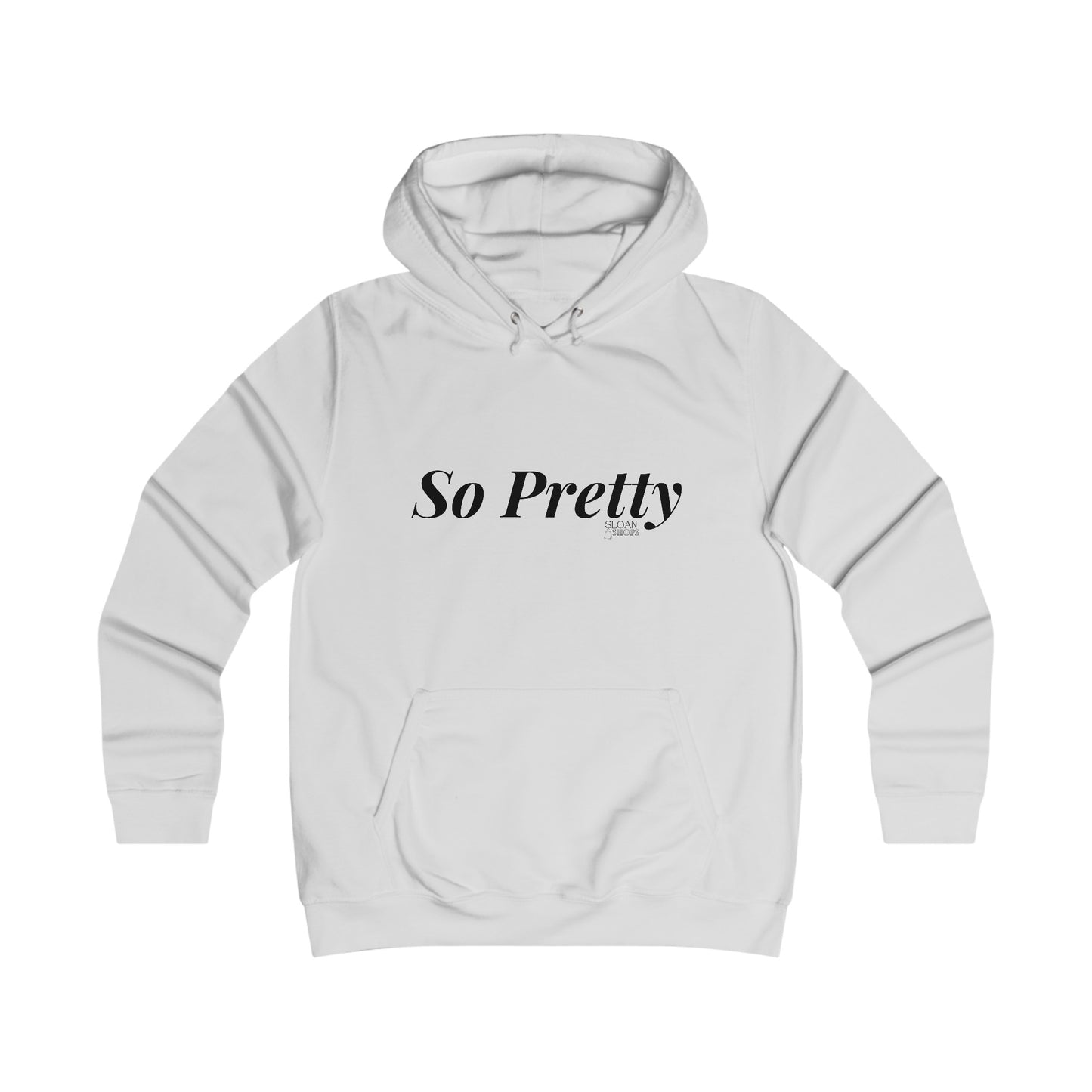 So Pretty Girlie College Hoodie